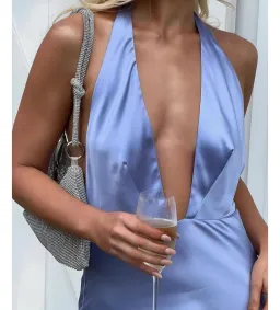 Natalie Rolt Angelica Gown in Bluebell Size 1 / AU 8 for rent on The Volte - image 4