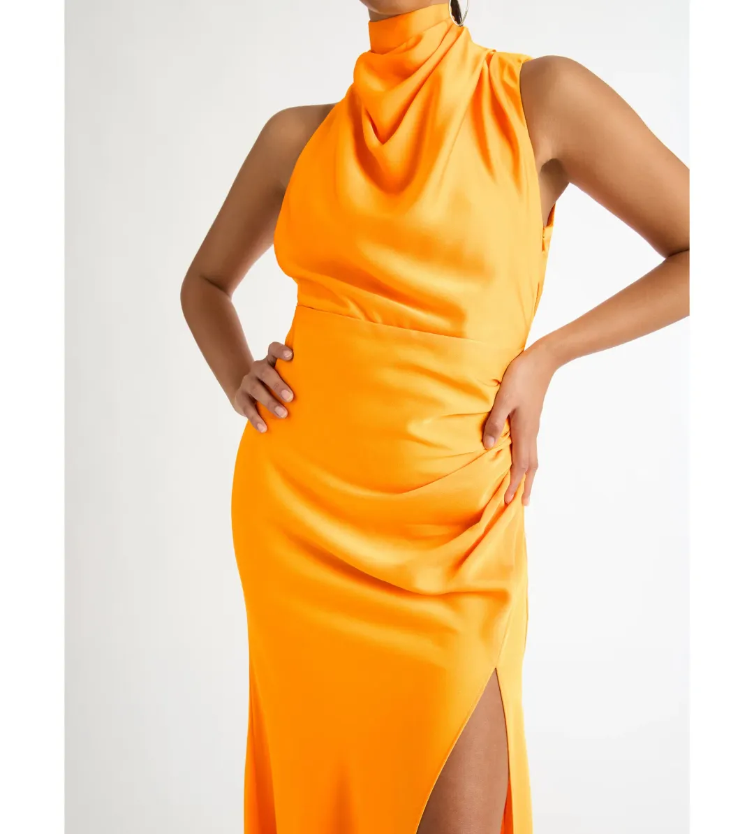 Sheike Venus Maxi Dress in Orange Size 6 for rent on The Volte - main image