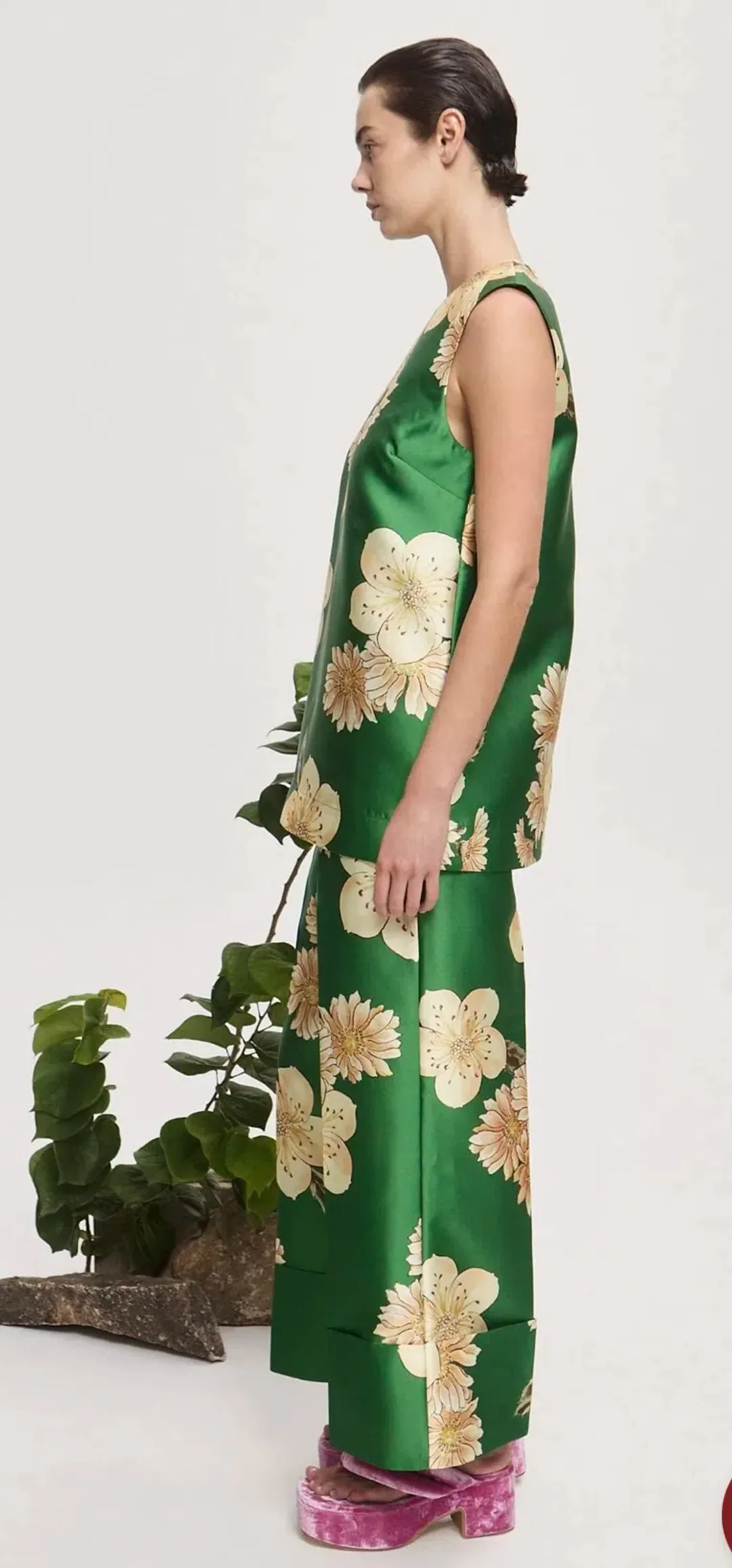 Alemais Sage Pant & Top Size 8 for rent on The Volte - main image