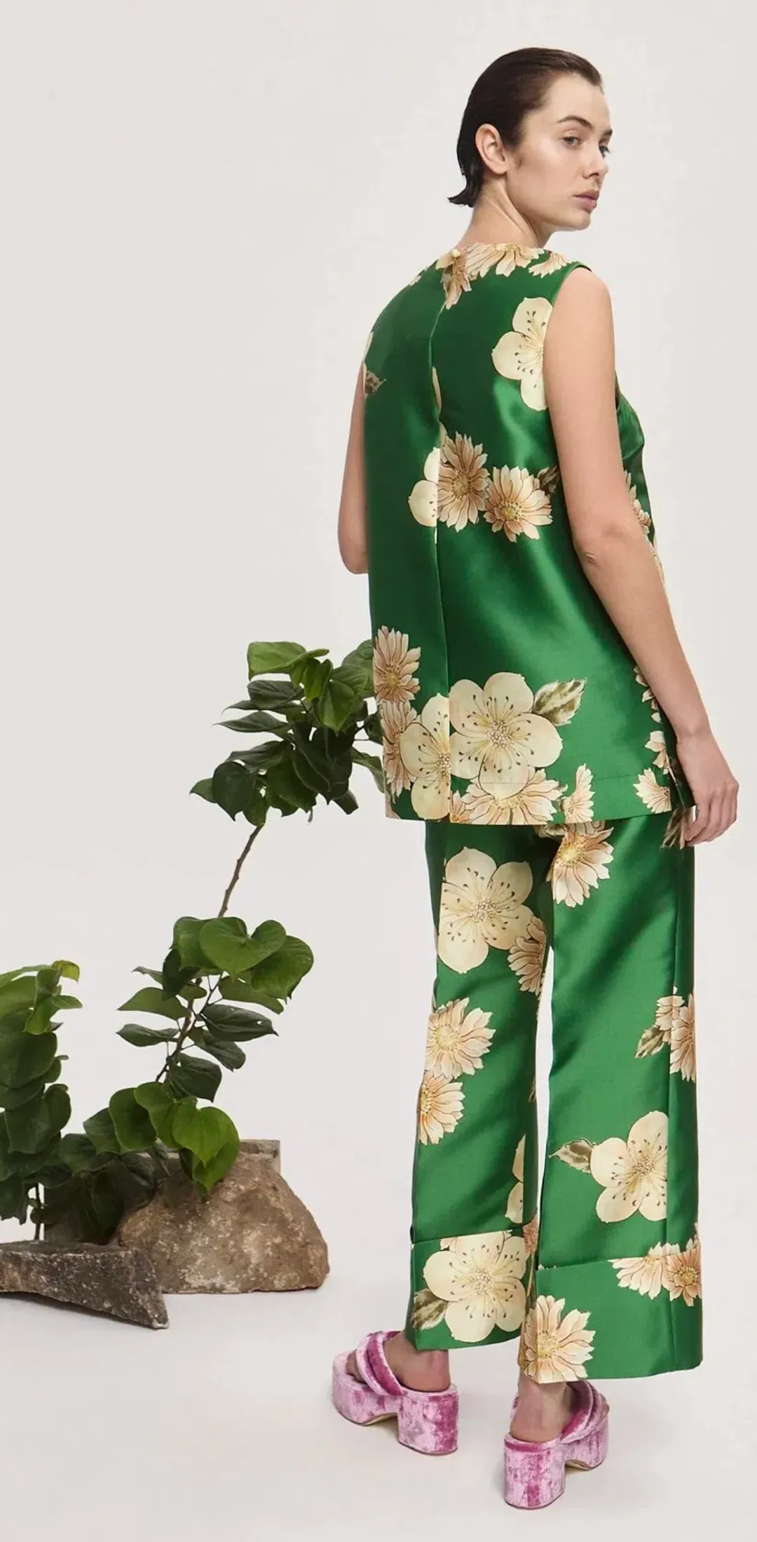 Alemais Sage Pant & Top Size 8 for rent on The Volte - main image