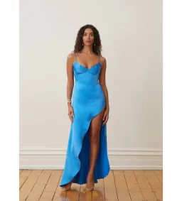 Arcina Ori Amari Dress Blue Size 8  for rent on The Volte - image 1