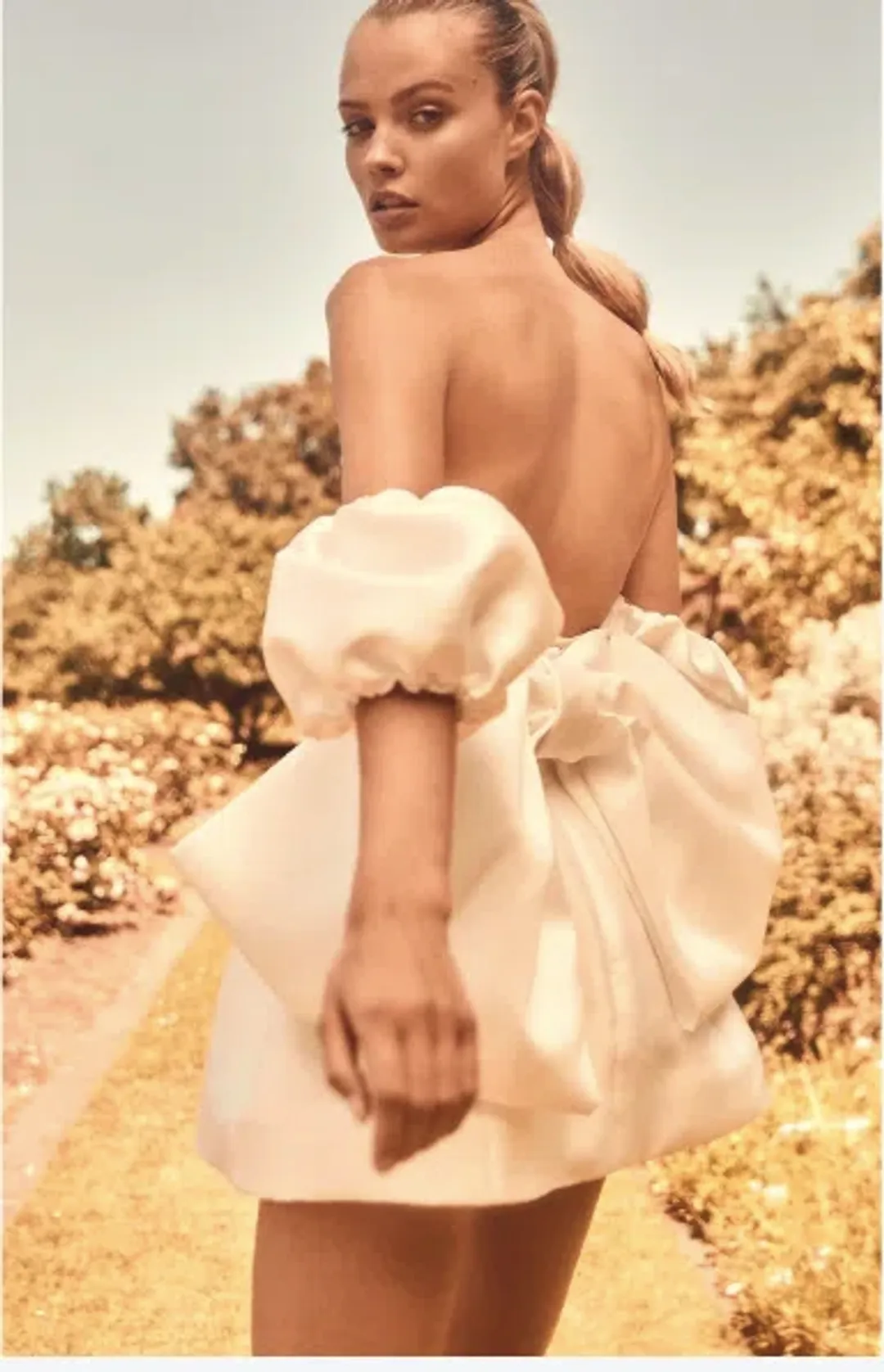 Marquise bridal - custom made 'Harmony' Mini dress for rent on The Volte - main image