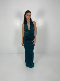 Deconduarte Jade Astor Maxi Dress in Jade (Size S/M) for rent on The Volte - image 1