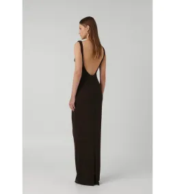 Effie Kats Coffee Verona Gown in Brown Size Small/ AU 8 for rent on The Volte - image 3