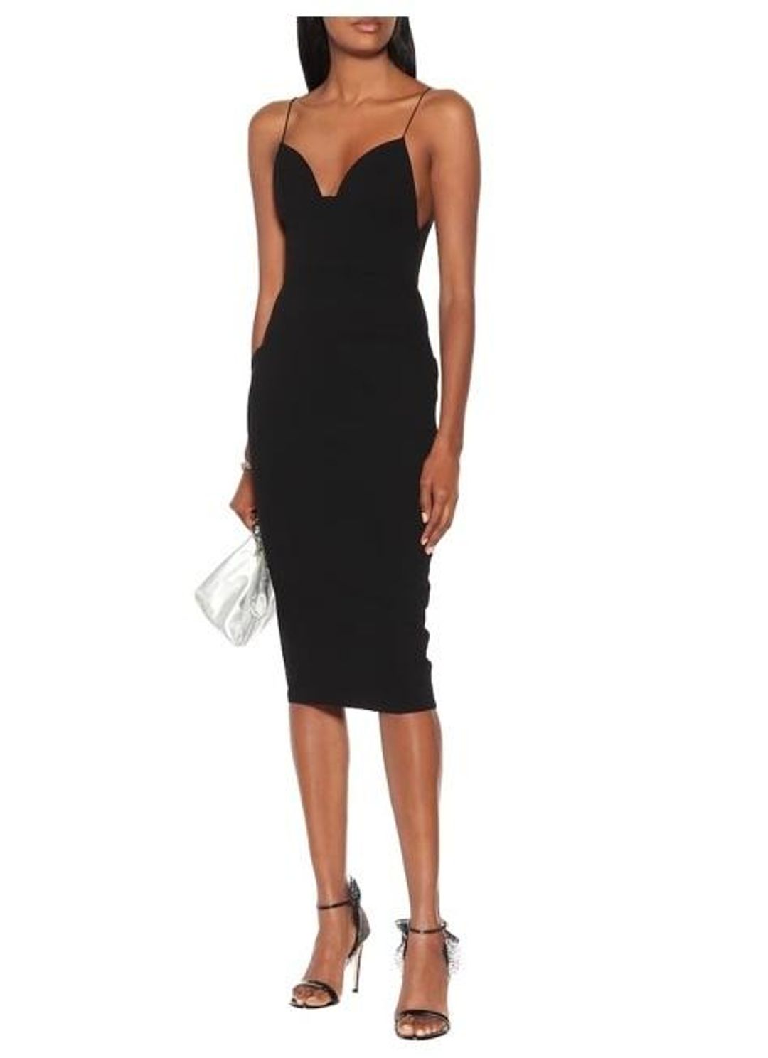 Alex Perry Mercer Dress Black Size 6 for rent on The Volte - main image