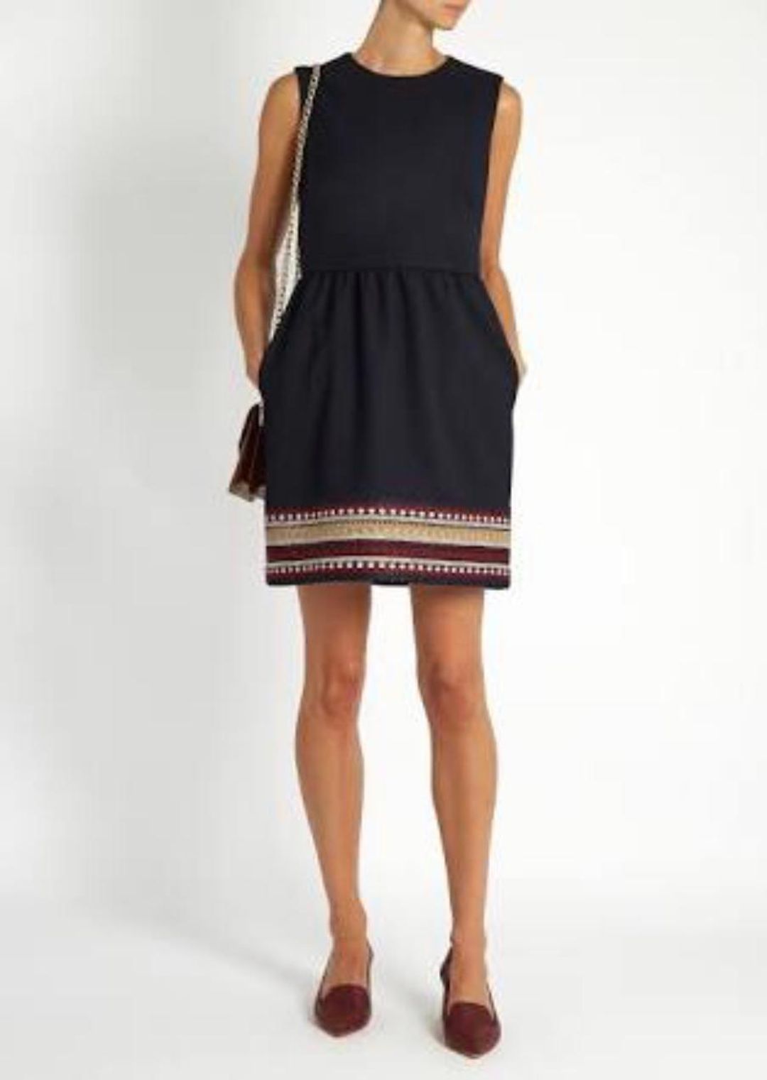 RedValentino Bambolina Twill Dress Size 14 for rent on The Volte - main image