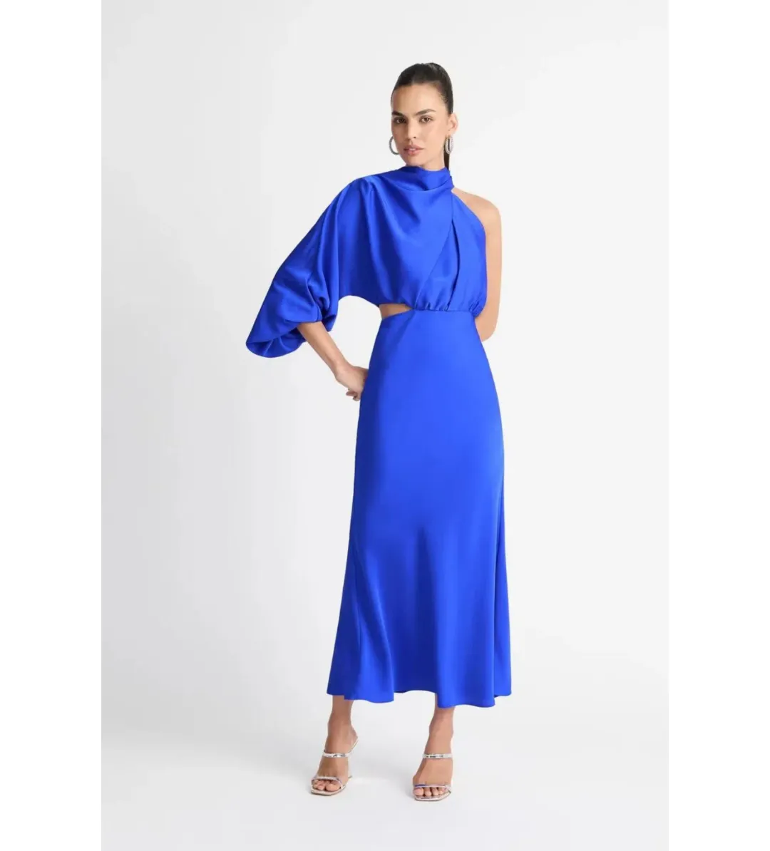 Sheike Olivia Maxi Dress Cobalt Blue Size 8  for rent on The Volte - main image