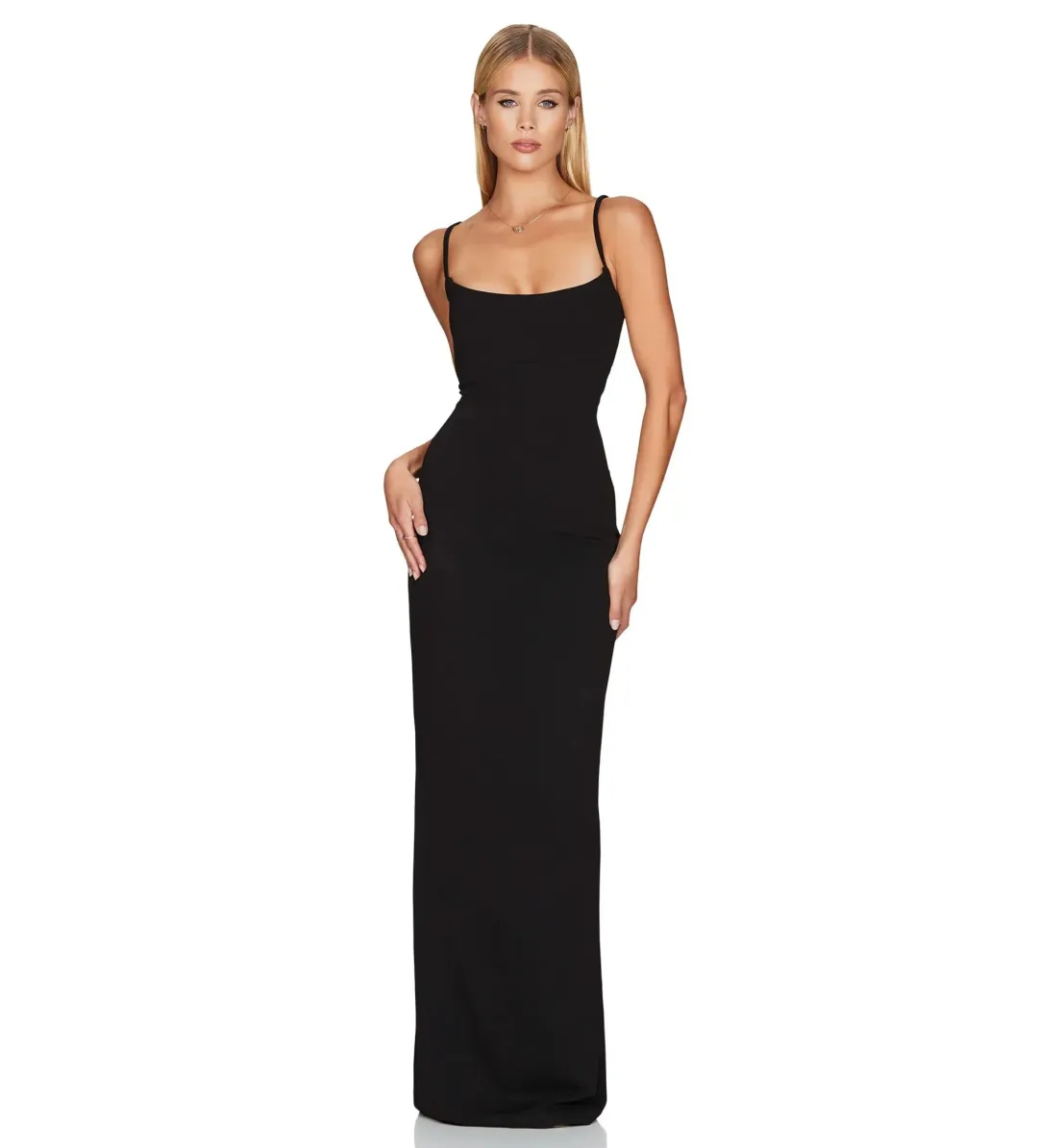 Love Nookie Bailey Maxi Dress Black Size M/AU 10 for rent on The Volte - main image