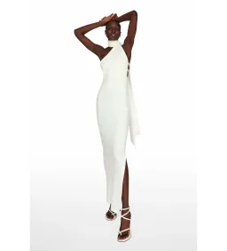 Khanums Kara Maxi Dress Ivory Size M/AU 10 for rent on The Volte - image 1