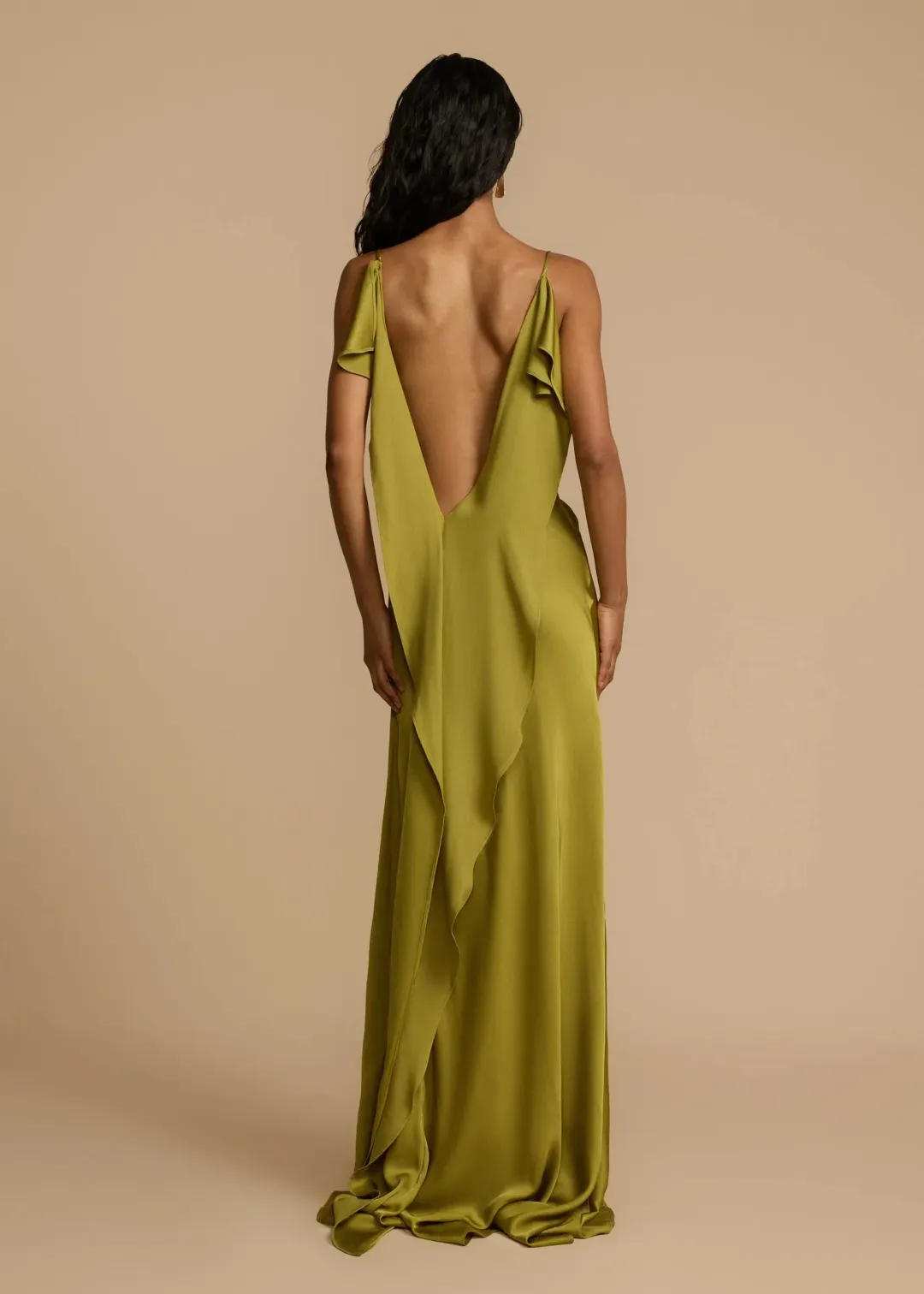 Arcina Ori Odessa Dress Green Size XS / AU 6  for rent on The Volte - main image