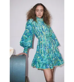 Alemais Ceto Mini Dress Green Size 14 for rent on The Volte - image 1