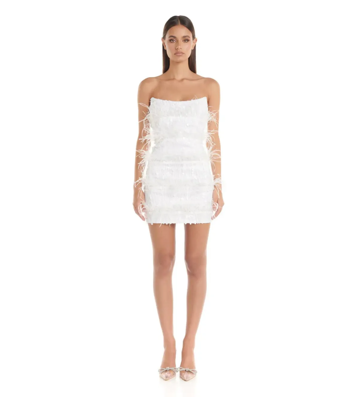 Eliya the Label Tiffany Dress in White Size XS / AU 6 for rent on The Volte - main image