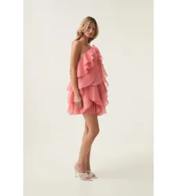 Aje Pandorea Layered Mini Dress Size 10 for rent on The Volte - image 2