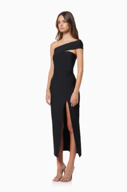 Elliatt Soroa Midi Dress Black Size M/AU 10 for rent on The Volte - image 3