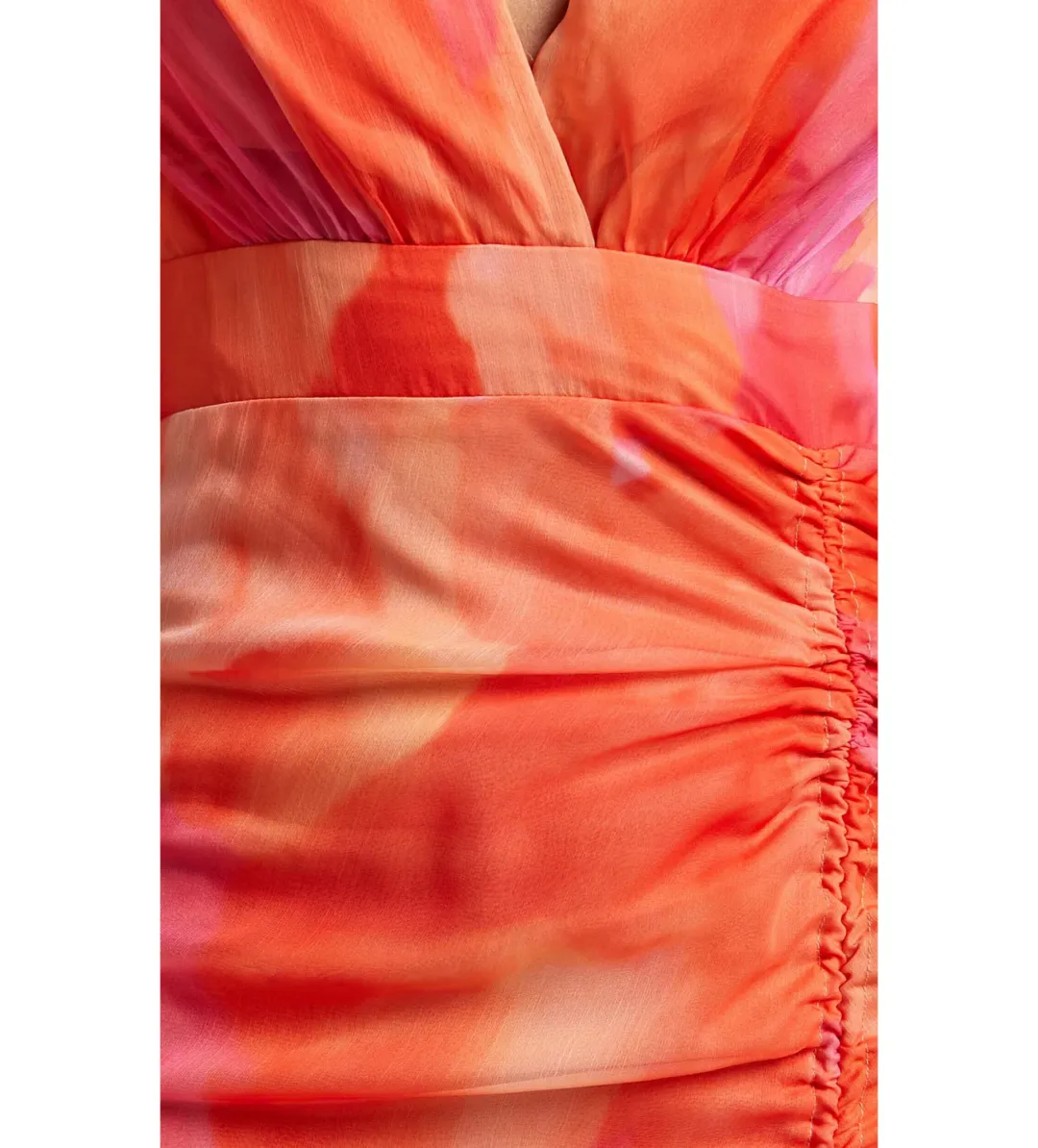 Talulah Ibiza Dress in Orange Floral Size 12 / L for rent on The Volte - main image