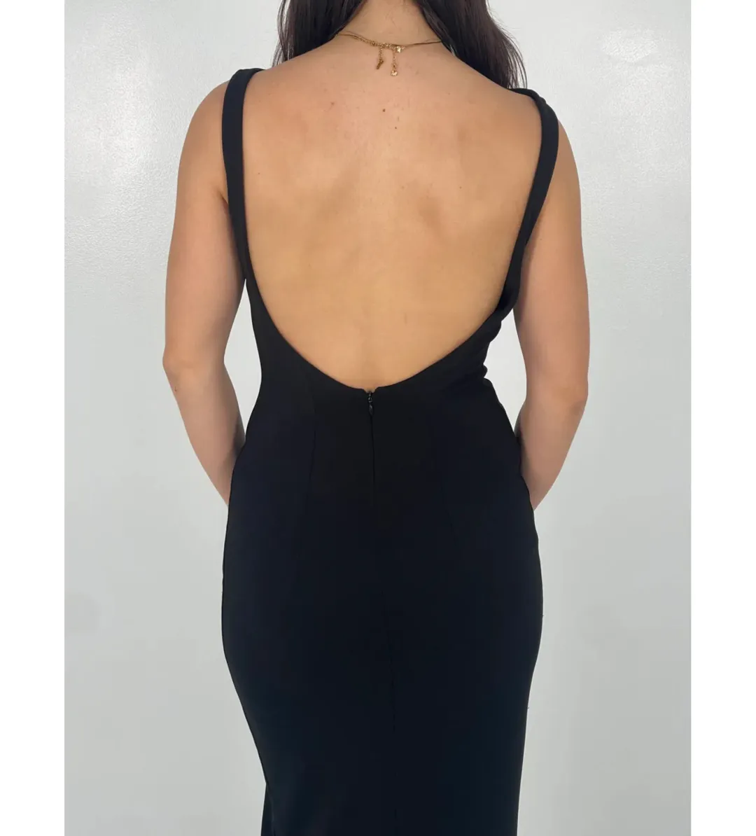Effie Kats Verona Gown in Black Size XS / AU 6 for rent on The Volte - main image