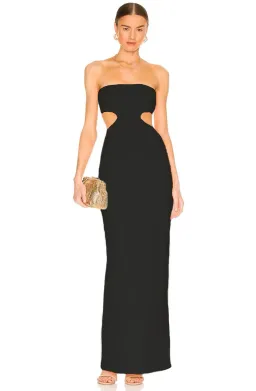 Natalie Rolt Carmen Gown Black Size 1 / AU 8 for rent on The Volte - image 4