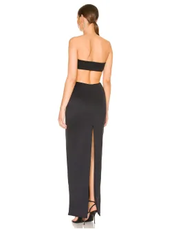 Natalie Rolt Carmen Gown Black Size 1 / AU 8 for rent on The Volte - image 3