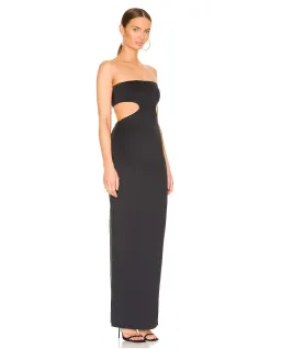 Natalie Rolt Carmen Gown Black Size 1 / AU 8 for rent on The Volte - image 2