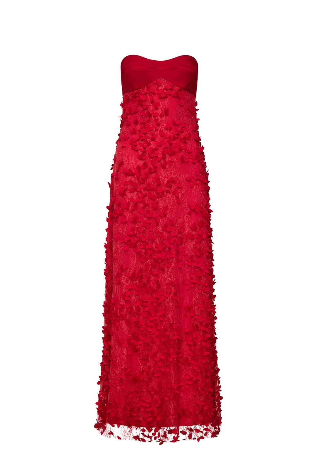 Manning Cartell Enchantment Balconette Maxi Dress Scarlet Red Size 10 for rent on The Volte - main image