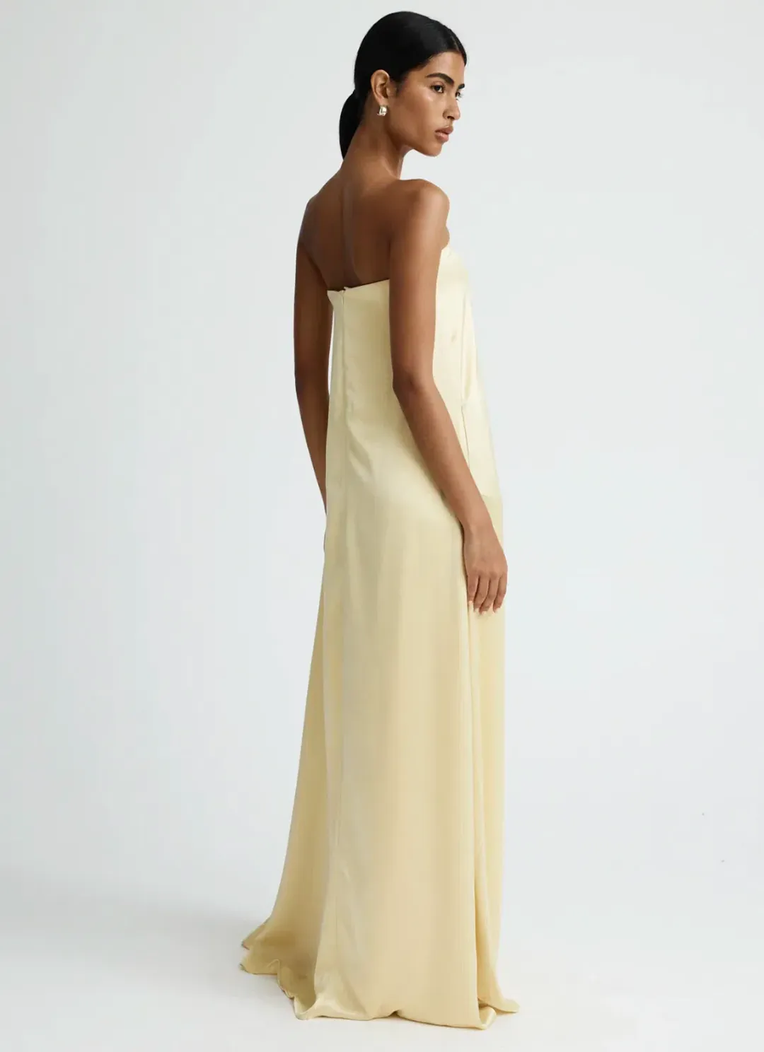 Anna Quan Delfina Dress Champagne Size 6 for rent on The Volte - main image