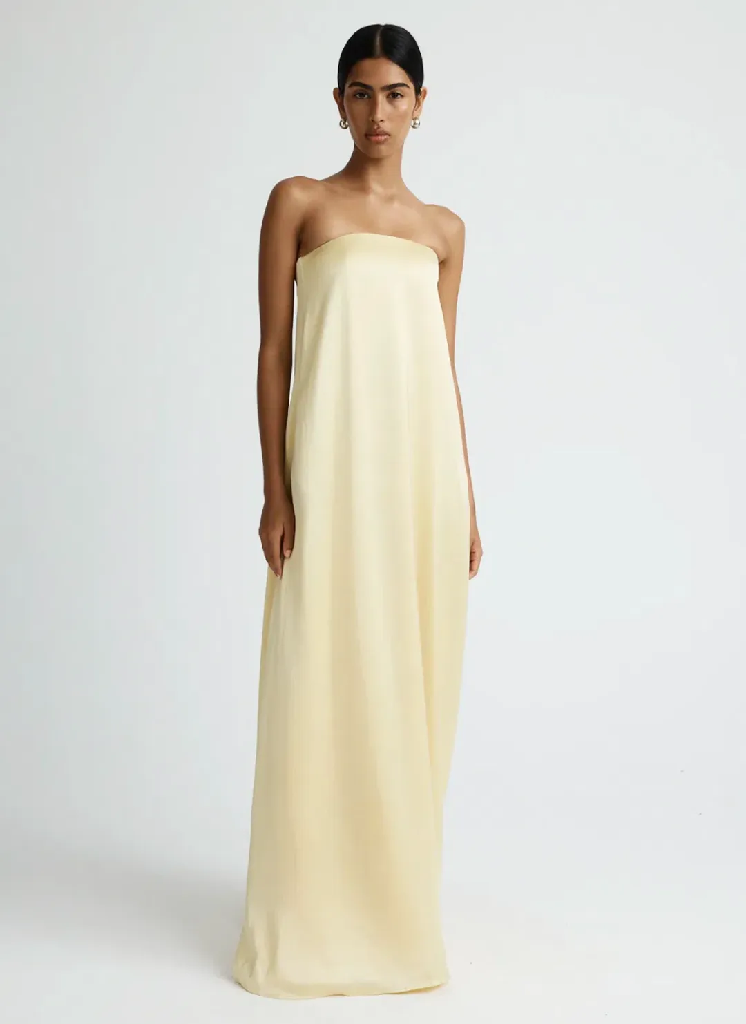 Anna Quan Delfina Dress Champagne Size 6 for rent on The Volte - main image