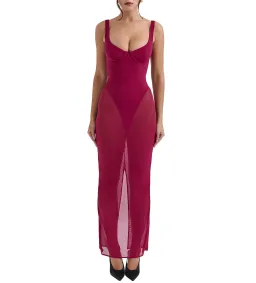 House Of Cb Robina Dress Red Size Xs / Au 6 for rent on The Volte - image 1