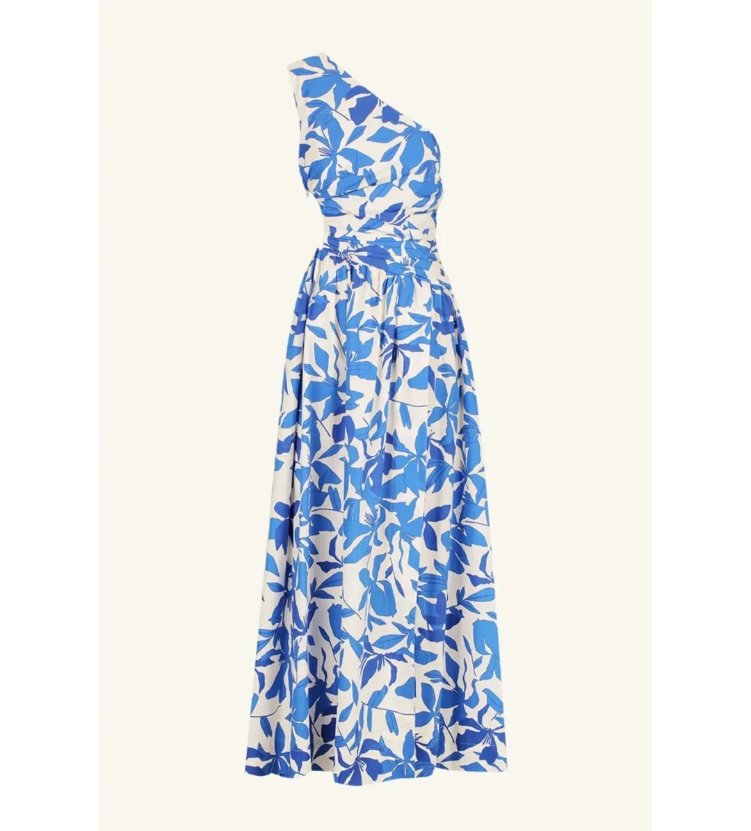 Shona Joy Bleue Asymmetrical Cut Out Maxi Dress Size AU 8 for rent on The Volte - main image