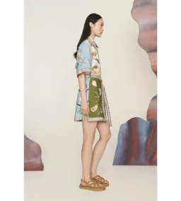 Alemais Bath House Mini Dress Size AU 8 for rent on The Volte - image 3