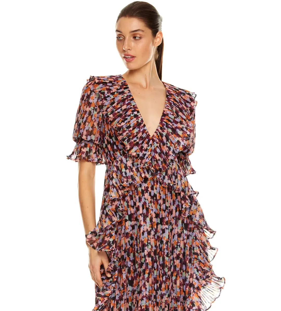 Talulah Sweet Sugar Midi Dress in Floral Size 6 for rent on The Volte - main image