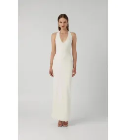Effie Kats White Eiza Gown Size S / AU 6  for rent on The Volte - image 1