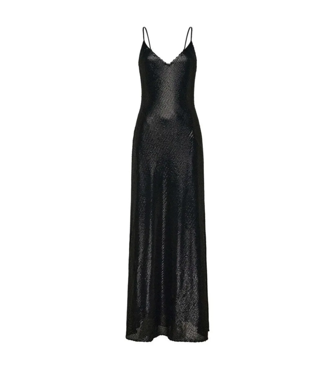 Manning Cartell High Voltage Slip Maxi Dress Black Size AU 8 for rent on The Volte - main image