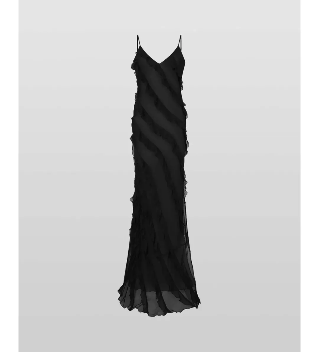 Rat & Boa Selena Maxi Dress Black Size M/AU 10 for rent on The Volte - main image