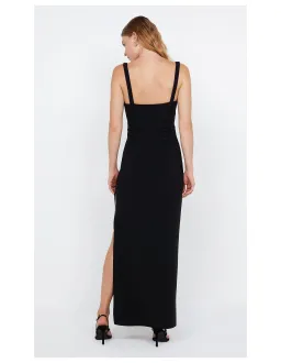 Bec and Bridge Leora Tuck Maxi Dress Black Size 10 for rent on The Volte - image 2