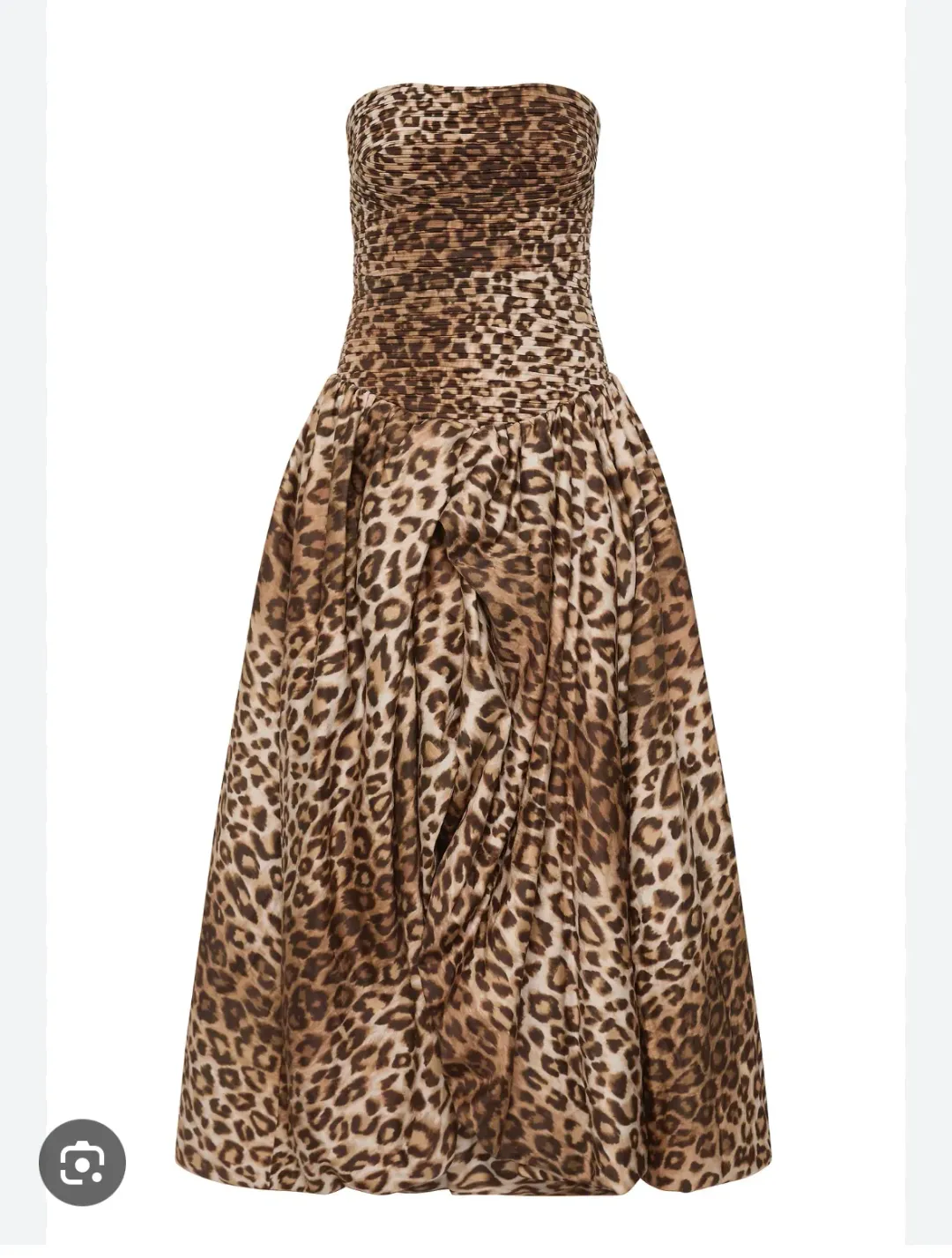 Aje Behold Maxi Dress Leopard Size 14 for rent on The Volte - main image