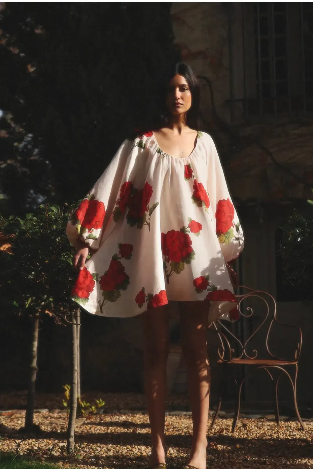 Morton Mac Cordelia Mini Dress Print Size Petite 6 for rent on The Volte - main image