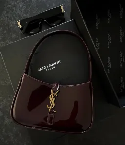 Saint Laurent Red Mini Le 5 À 7 for rent on The Volte - image 4