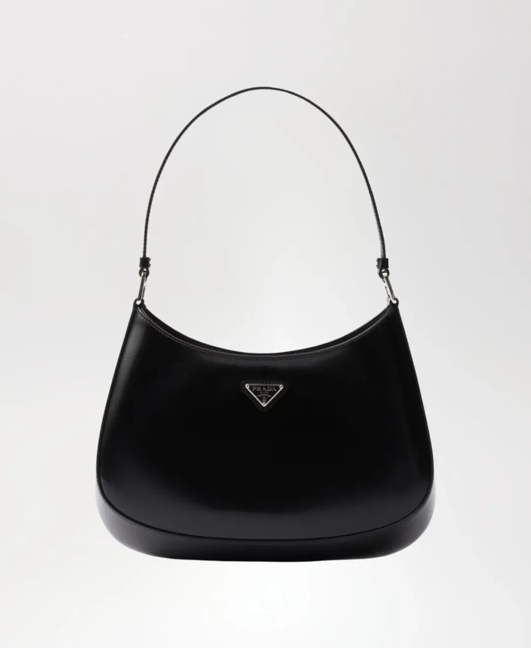 Prada Black Cleo Shoulder Bag for rent on The Volte - main image