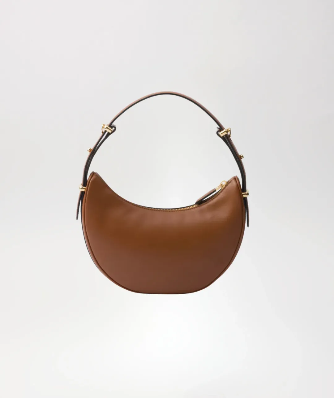 Prada Brown Arqué Shoulder Bag for rent on The Volte - main image