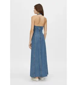 Camilla and Marc Cascadia Denim Dress in Classic Blue Size 6 for rent on The Volte - image 3