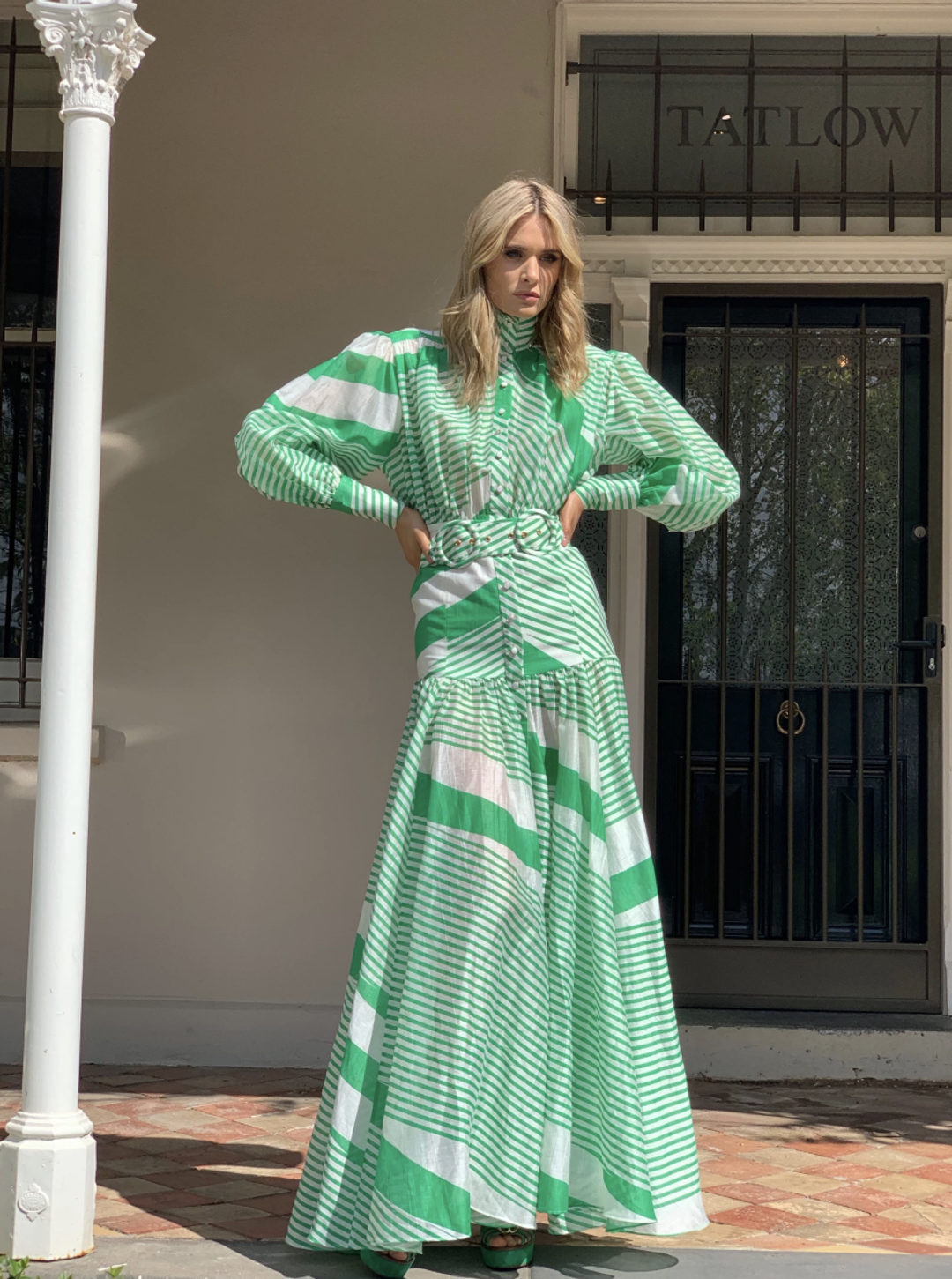 Mackenzie Mode Mackenzie Maxi Dress Print Size 6 for rent on The Volte - main image