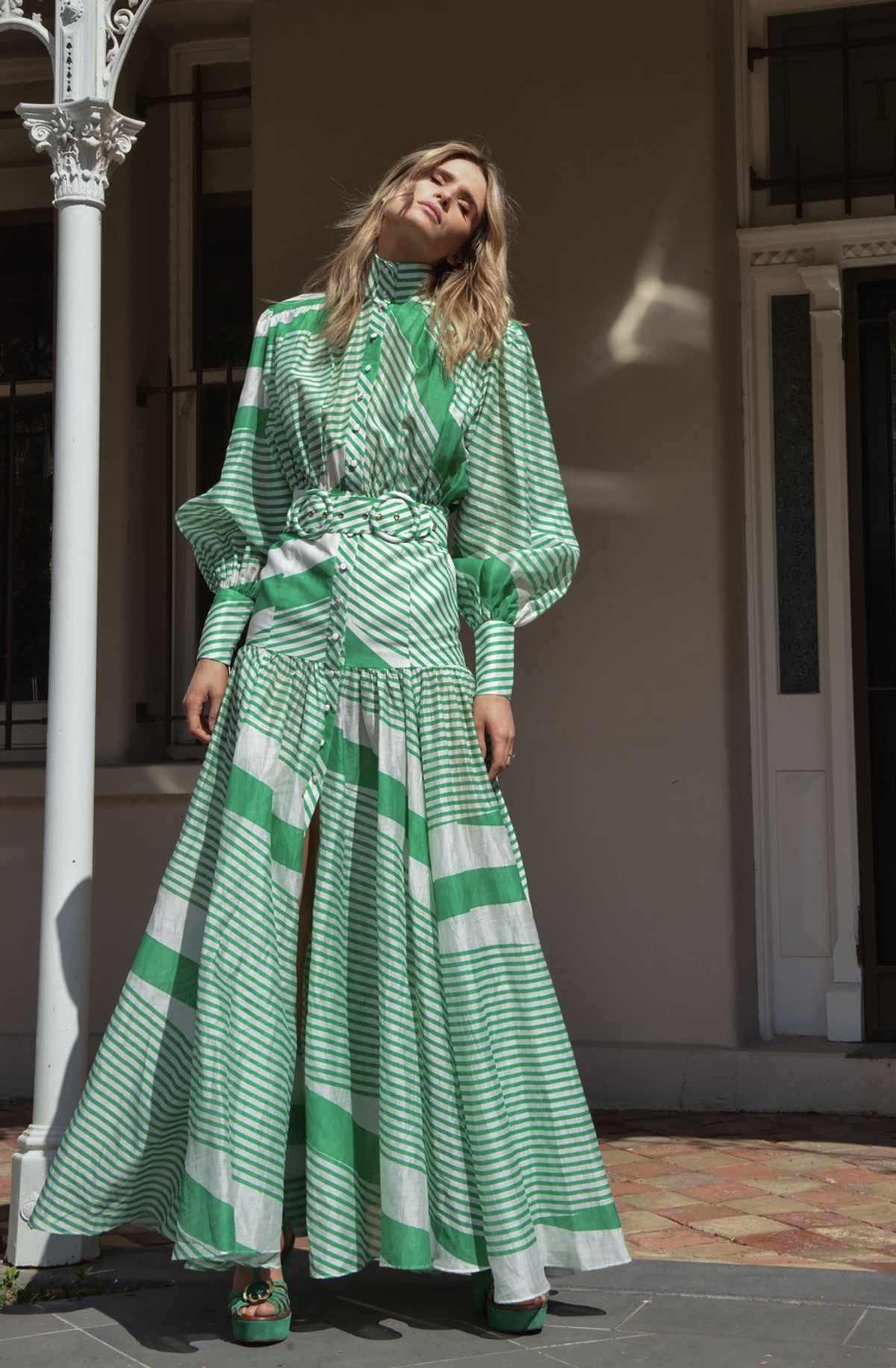 Mackenzie Mode Mackenzie Maxi Dress Print Size 6 for rent on The Volte - main image