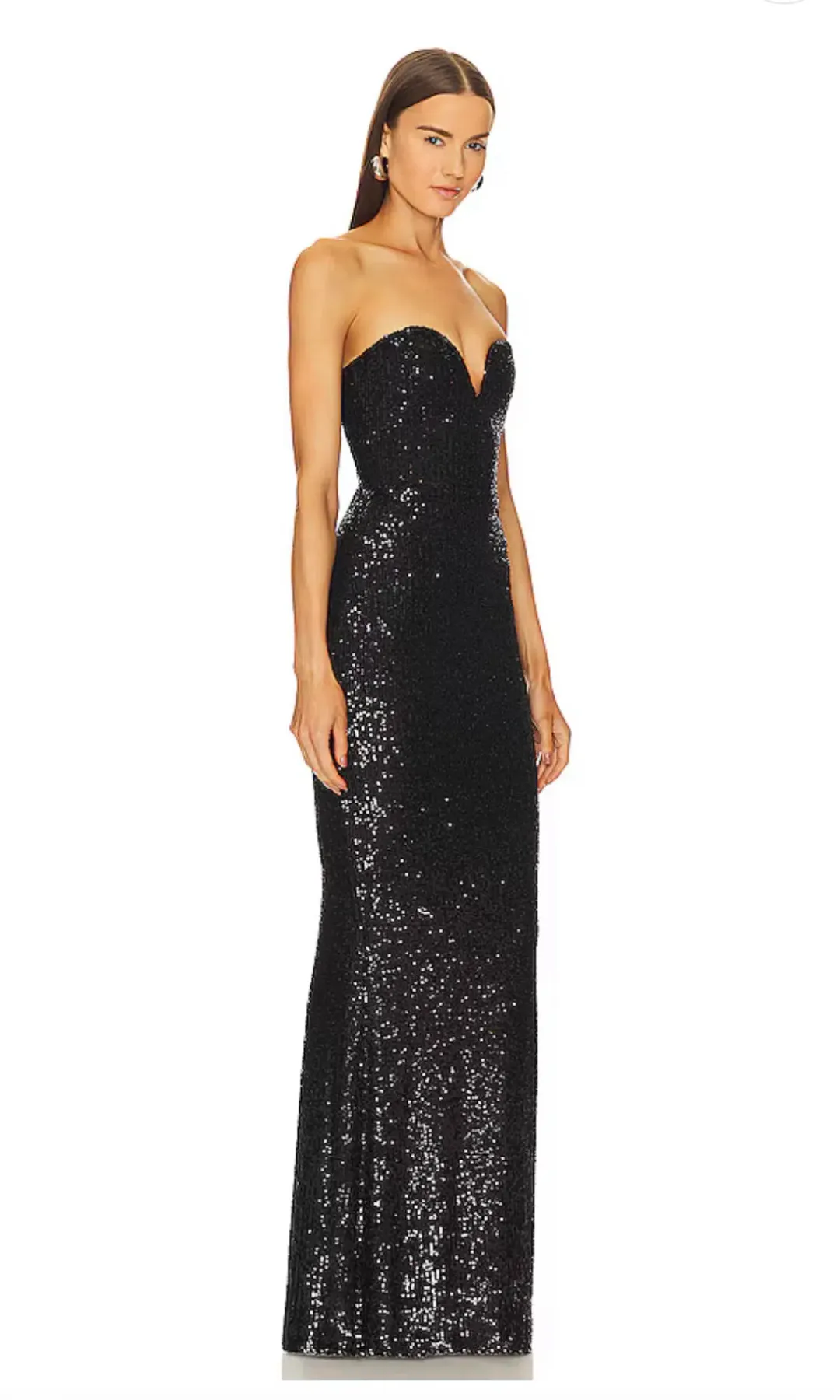 Nookie Lumiere  Maxi Gown Black Size M / Size Au 10 for rent on The Volte - main image
