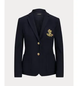 Polo Ralph Lauren Navy Knit Cotton Blazer Size US 12 / AU 16 for rent on The Volte - image 4