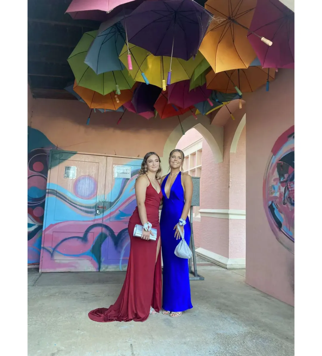 Natalie Rolt Electric Blue Angelica Gown in Blue Size 1/ AU 8 for rent on The Volte - main image