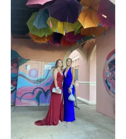 Natalie Rolt Electric Blue Angelica Gown in Blue Size 1/ AU 8 for rent on The Volte - image 2