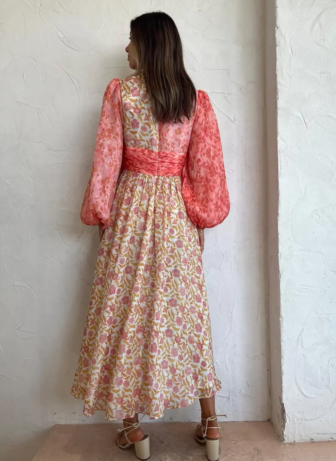 Kate Ford The Argos Neck Tie Gown in Chloe Size 8  for rent on The Volte - main image