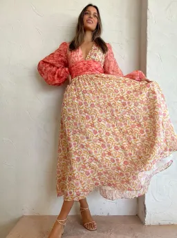 Kate Ford The Argos Neck Tie Gown in Chloe Size 8  for rent on The Volte - image 1