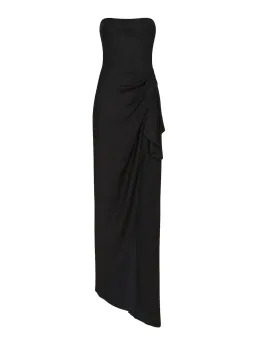 Manning Cartell Asymmetrical Games Gown Black Size 6 for rent on The Volte - image 4