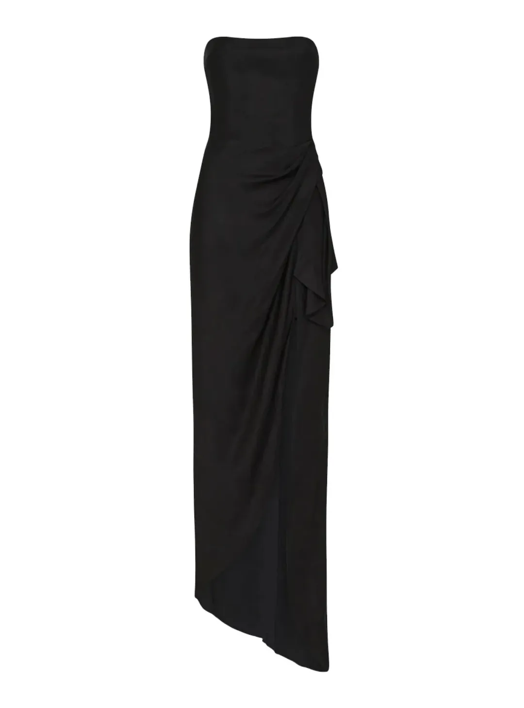 Manning Cartell Asymmetrical Games Gown Black Size AU 10 for rent on The Volte - main image